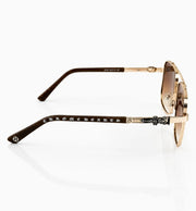 Cartier – 5036 - 52 – Golden Brown – Metal - Sunglasses – Unisex