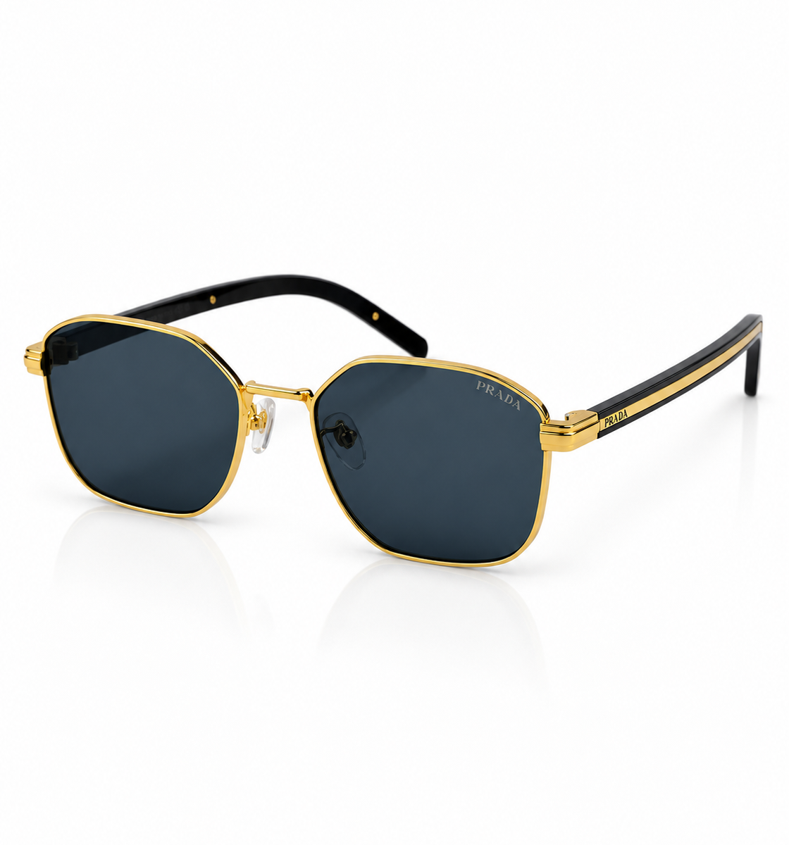 Prada – SPR C50 - 53 – Golden Black – Metal - Sunglasses – Unisex - Premium