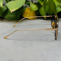 Dita – 1087 - 54 – Golden Black Gradient – Metal - Sunglasses – Unisex - Premium