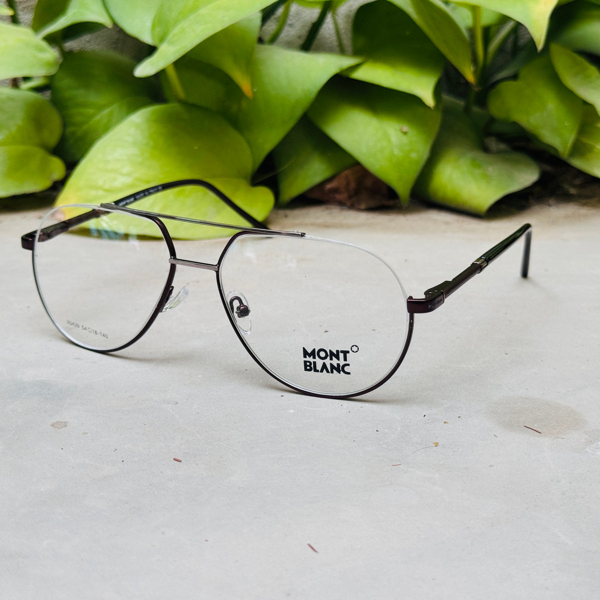 Mont Blanc – 90439 – 54 – Black –  Metal - Optics – Unisex