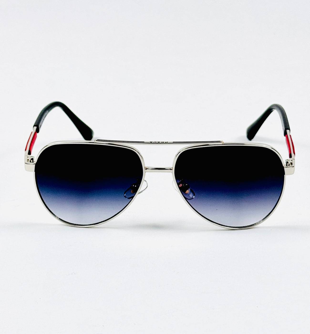 Prada – PR112 - 59 – Silver Black Gradient – Metal – Sunglasses