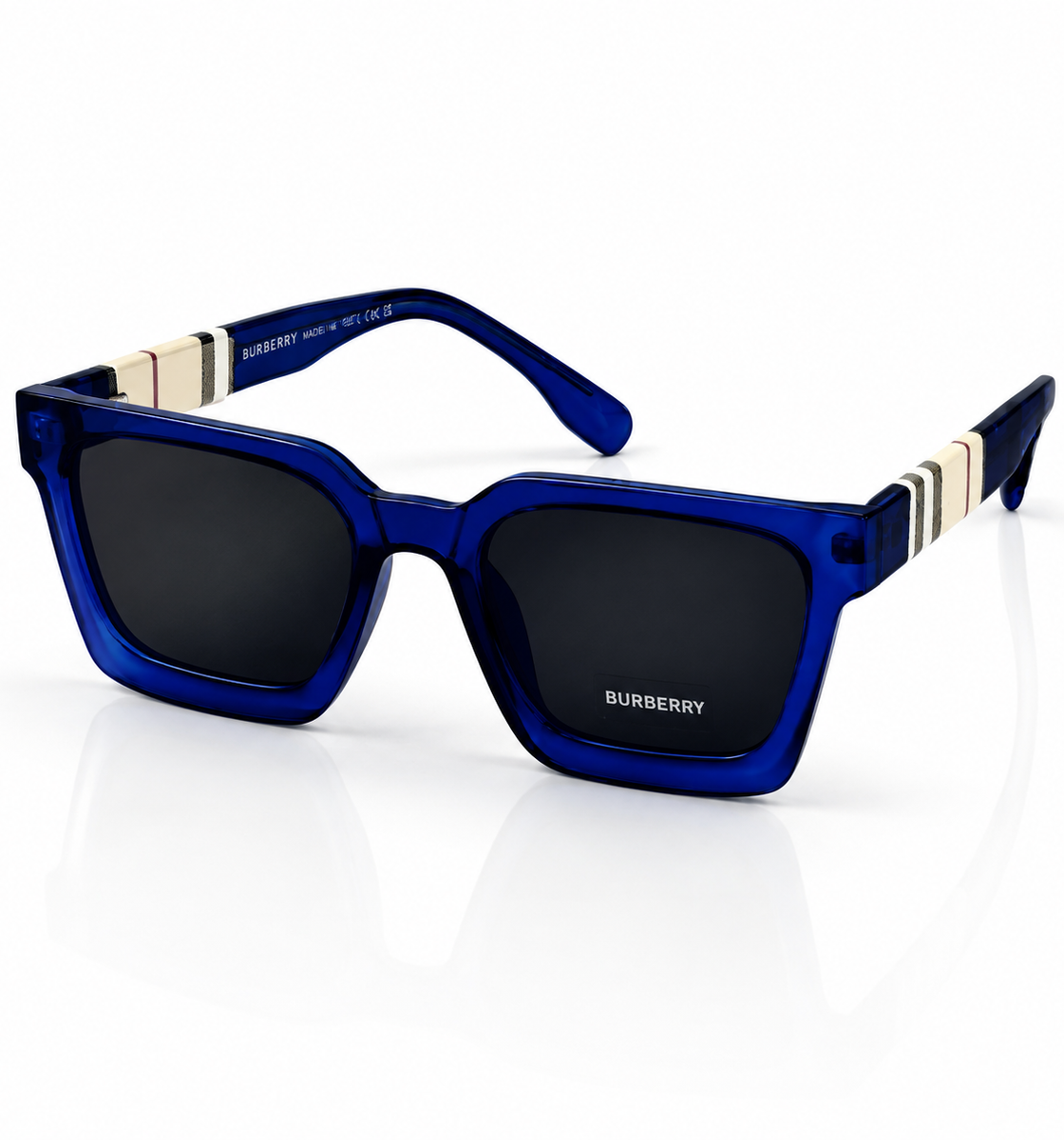 Burberry - 7717 – 53 – Blue Black – Acetate – Sunglasses – Unisex
