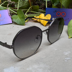 Prada – 410 – 56 – Green Gradient – Metal – Sunglasses – Unisex