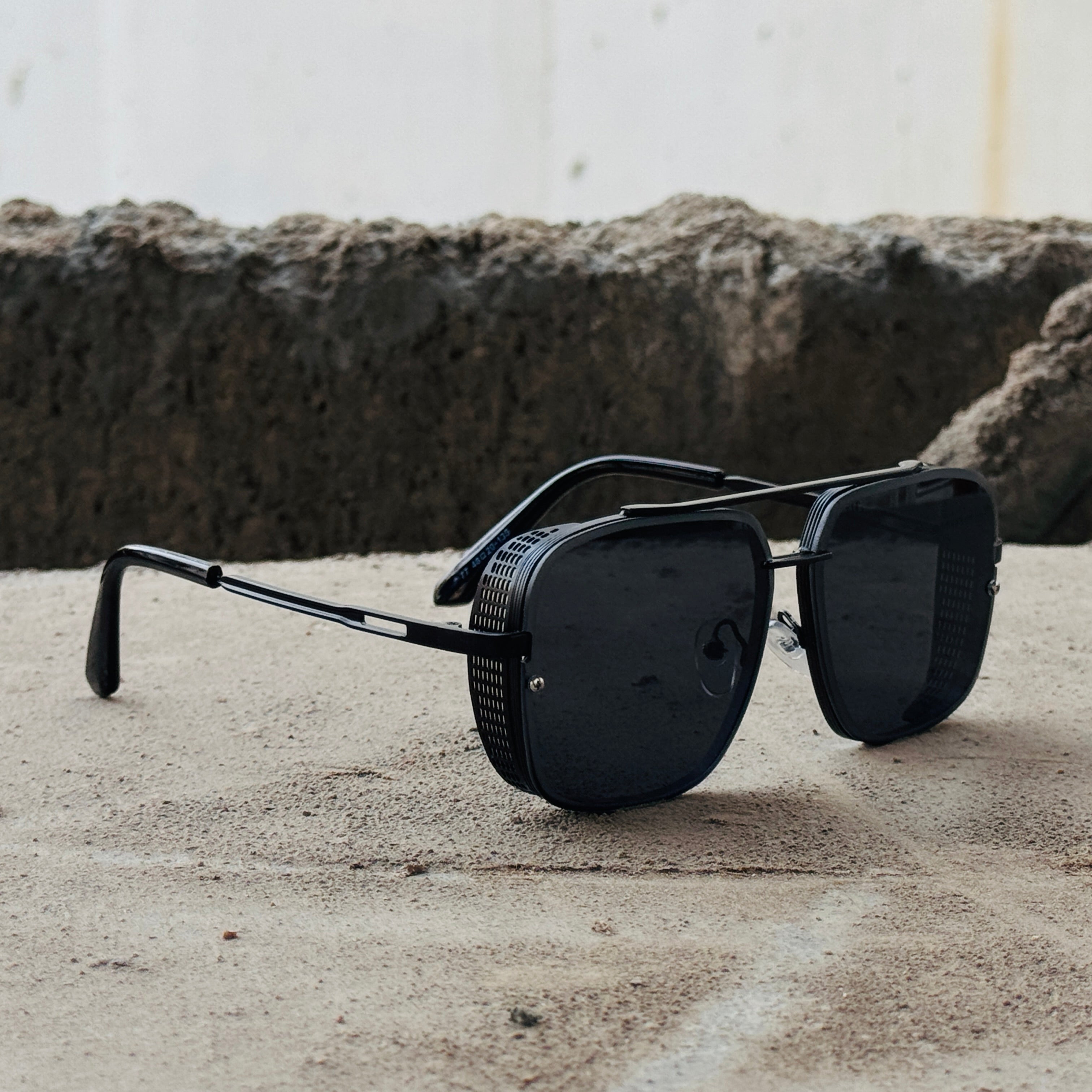 Dita – 77 – 48 – Black – Metal – Sunglasses – Unisex