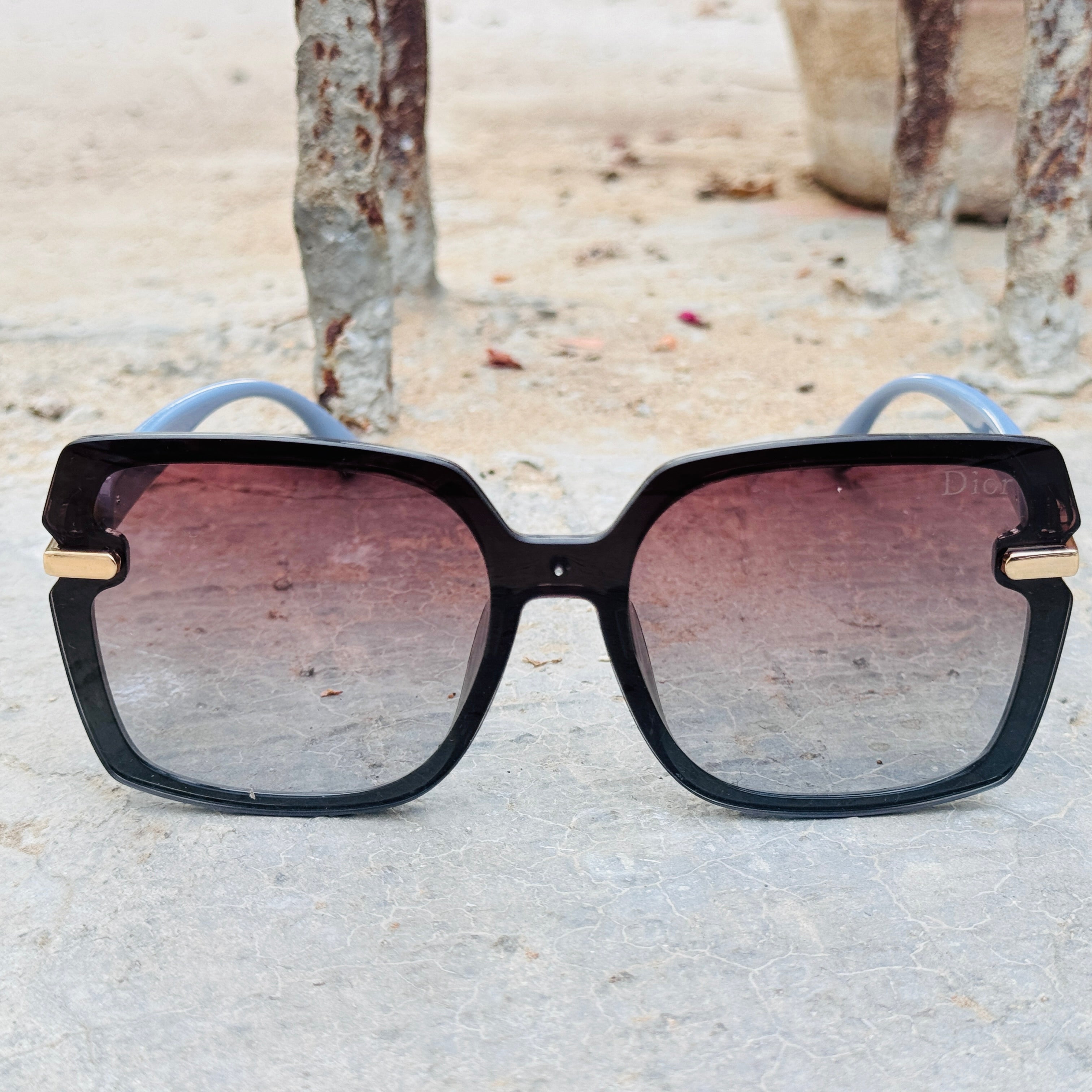 Dior – 6030 – 53 – Grey – Acetate – Sunglasses – Ladies