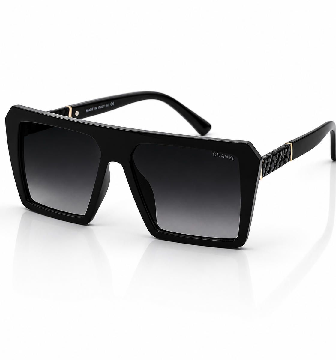 Chanel - 8732 – 60 – Black Gradient – Acetate – Sunglasses – Unisex