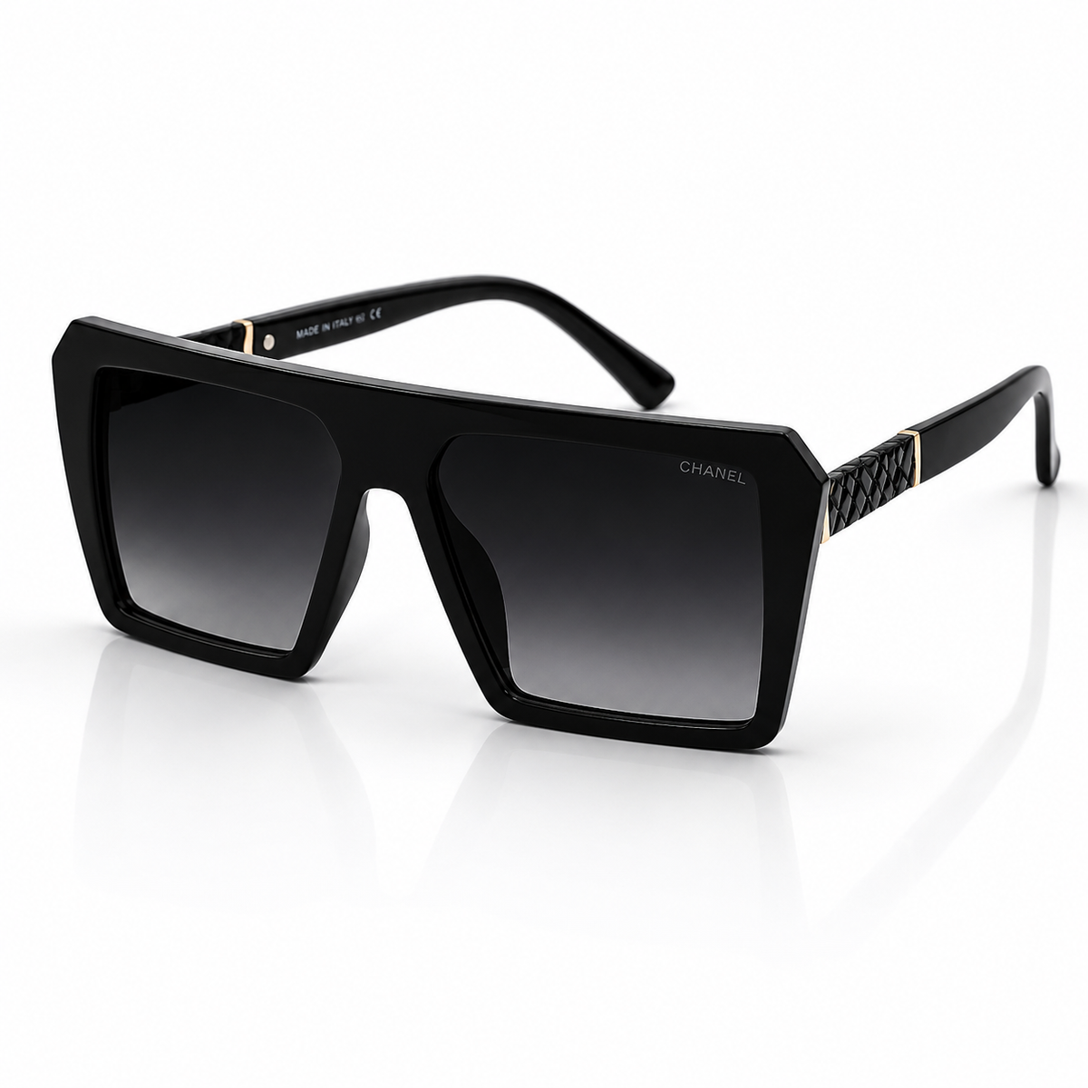 Chanel - 8732 – 60 – Black Gradient – Acetate – Sunglasses – Unisex