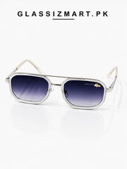 Lacoste’s – 9005 – 58 – Silver Gradient – Metal – Sunglasses – Unisex