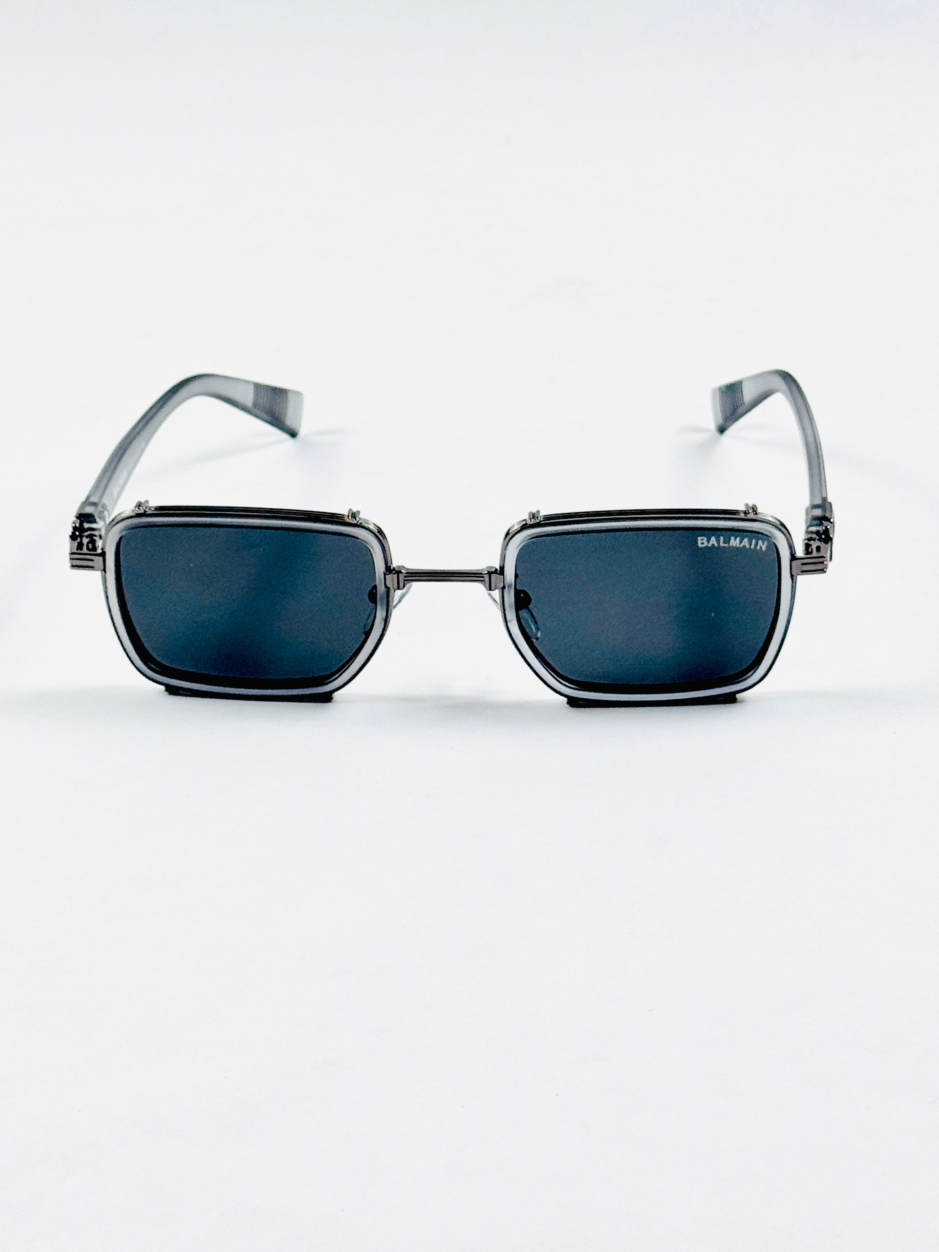 Balmain – 98038 - 52 - Grey Black – Metal – Sunglasses - Unisex