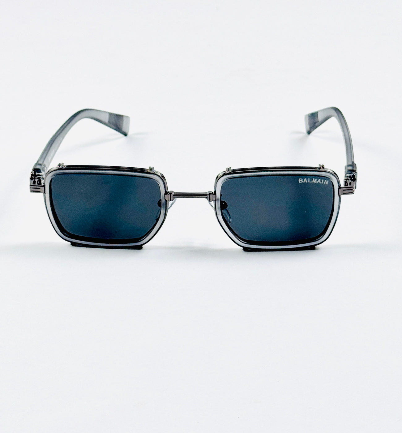 Balmain – 98038 - 52 - Grey Black – Metal – Sunglasses - Unisex