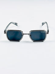 Balmain – 98038 - 52 - Grey Black – Metal – Sunglasses - Unisex