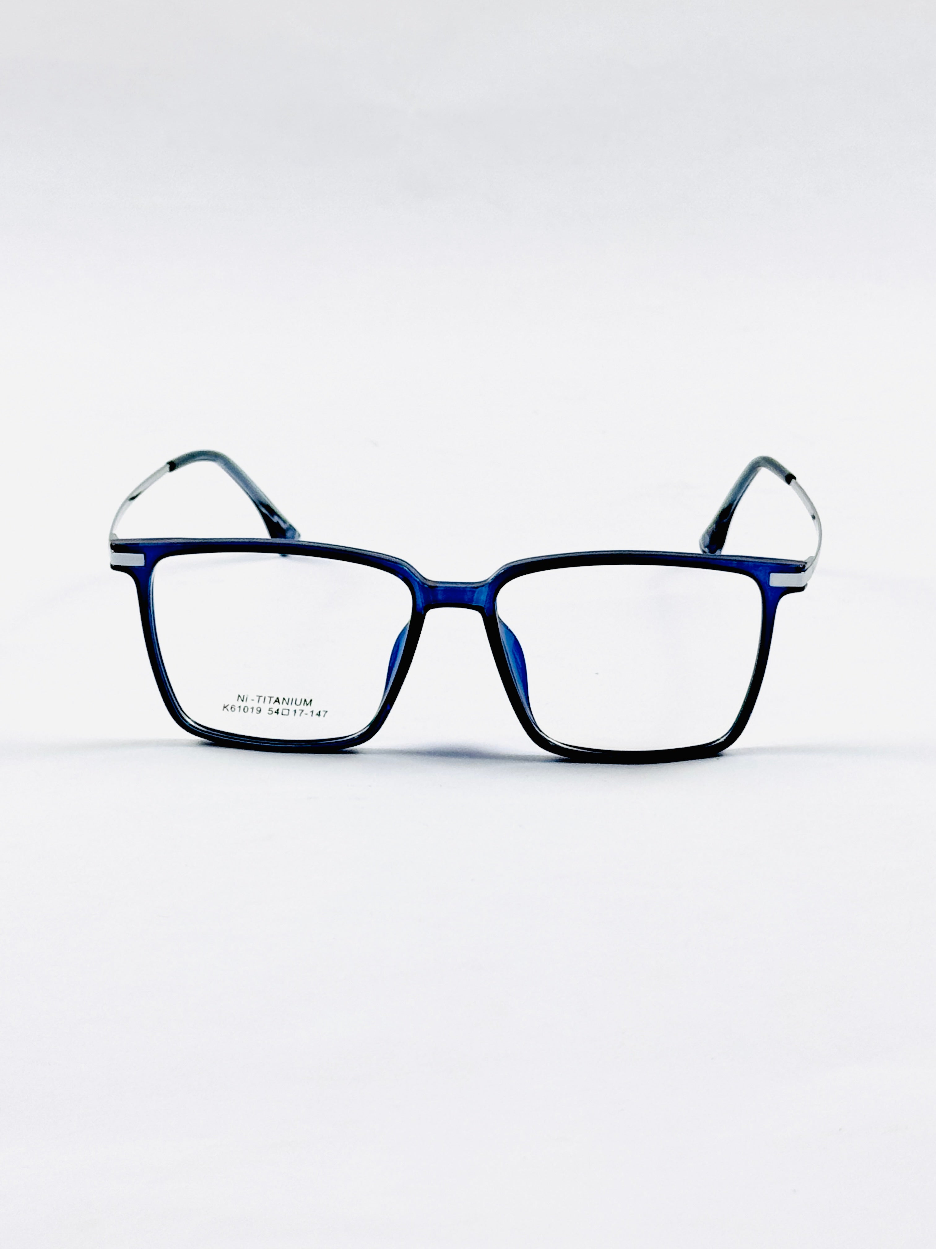Tr – 61019 - 54 - Silver Blue – Acetate - Metal – Optics - Unisex