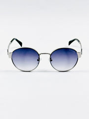 Celine – 2124 - 58 – Silver Black Gradient – Metal – Sunglasses - Unisex