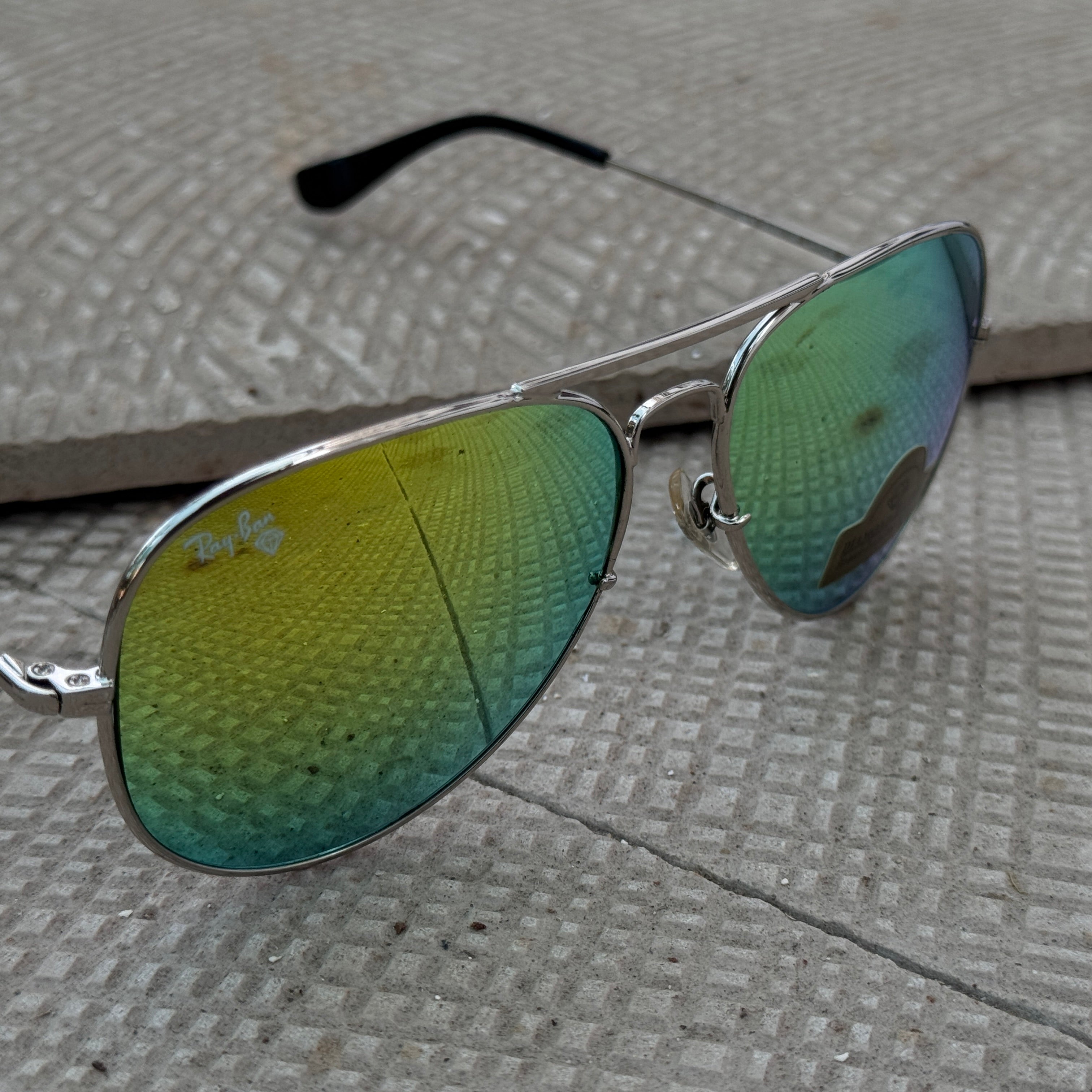 Rayban – 3035 – 62 – Silver Mercury – Metal – Sunglasses – Unisex - Premium