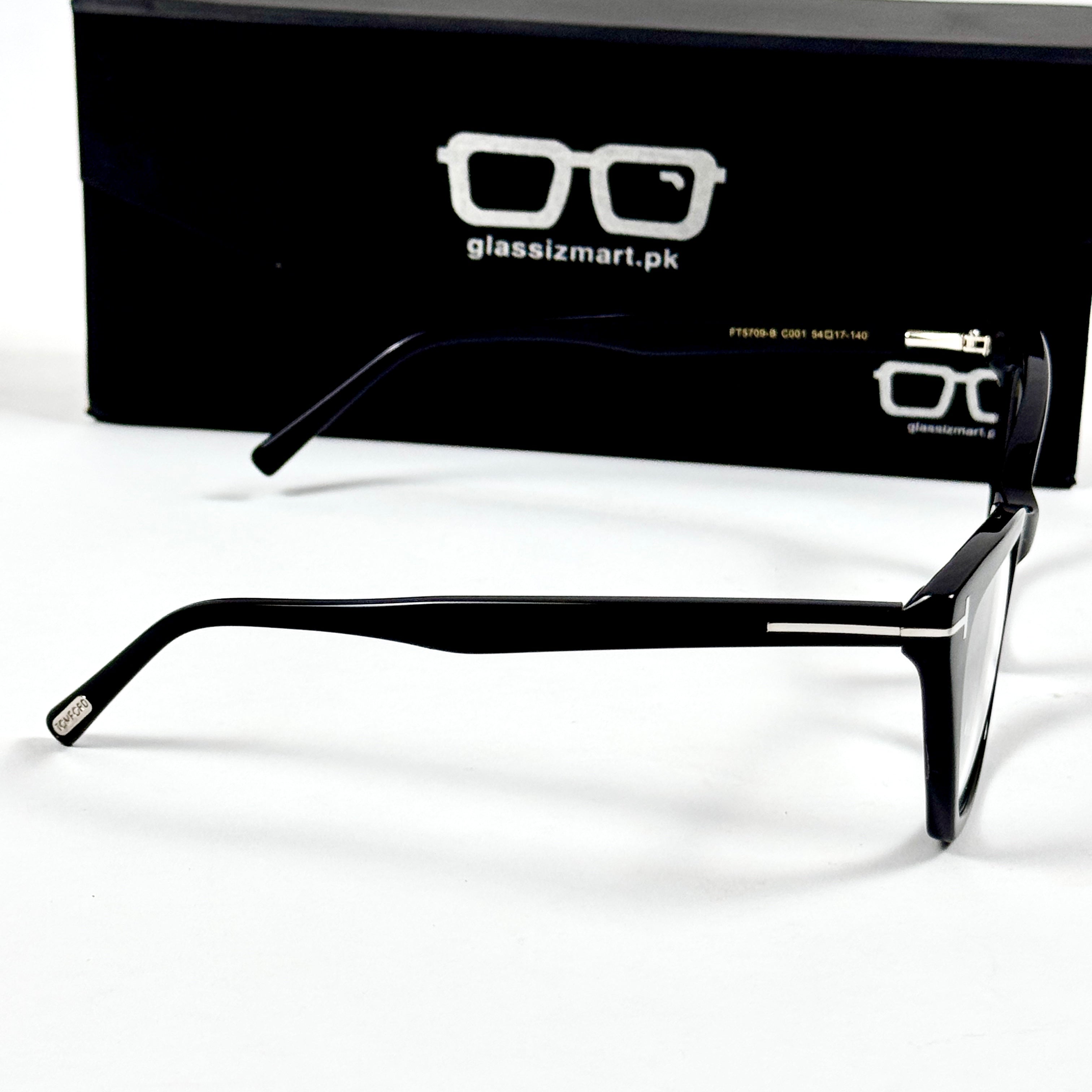 Tom Ford – 5709 – 54 – Black –  Acetate - Optics – Ladies - Premium