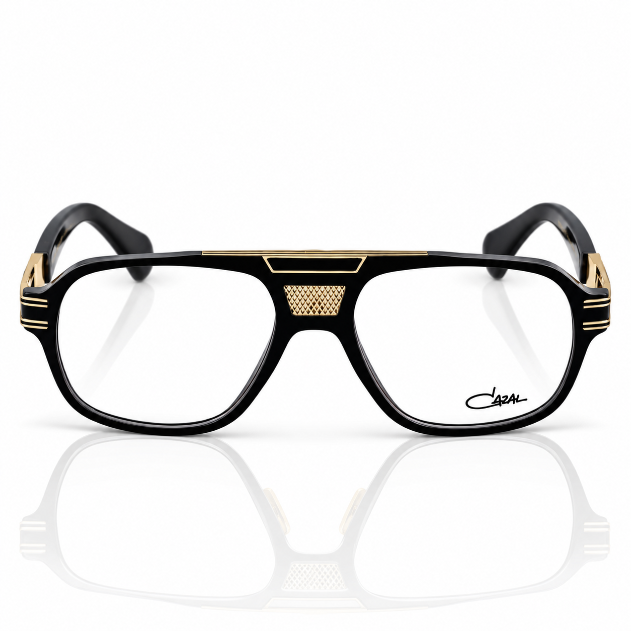 Cazal – 26196 - 55 – Golden Black –  Acetate - Optics – Unisex - Premium