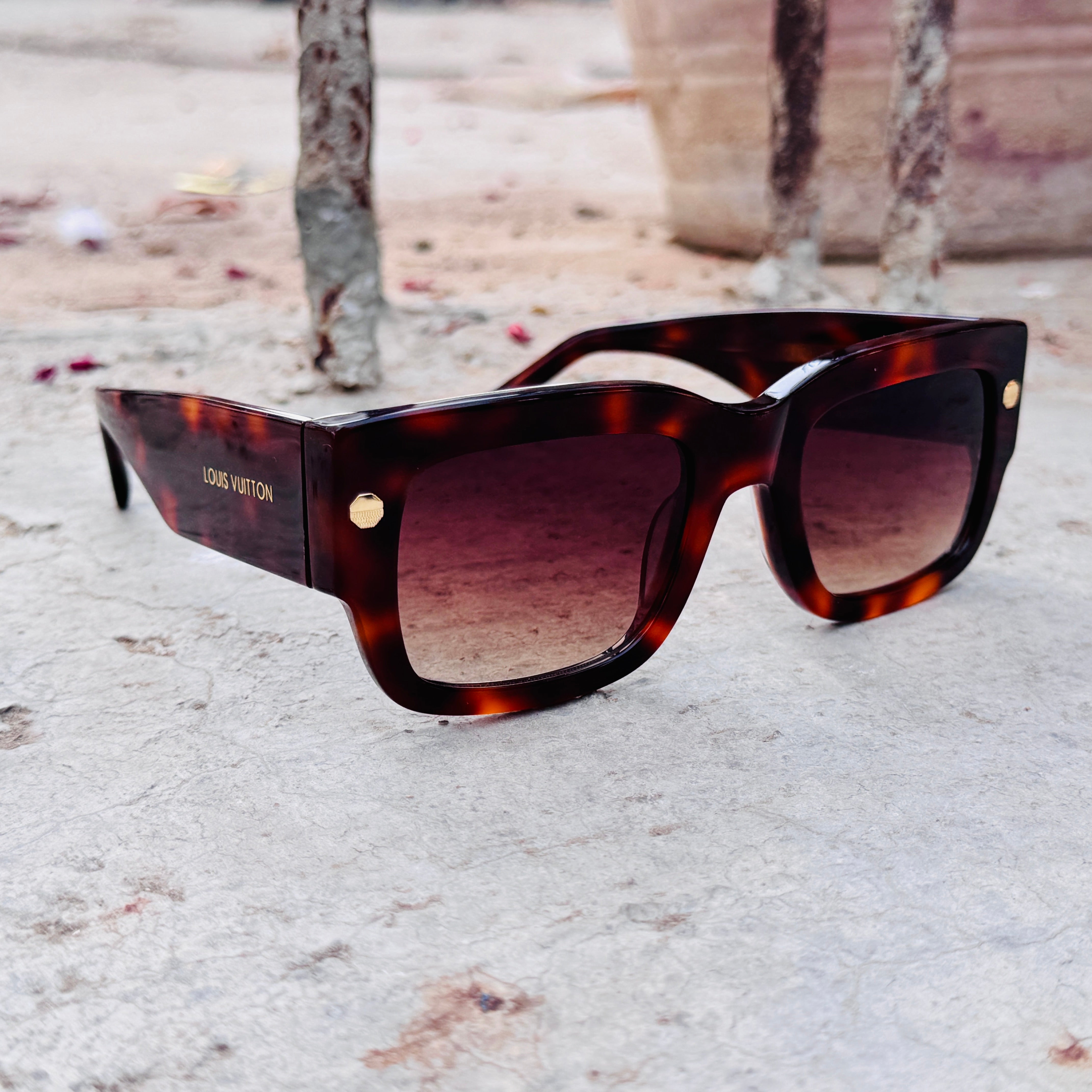 Louis Vuitton – 1973 - 52 – Tortoise - Acetate - Sunglasses – Unisex - Premium