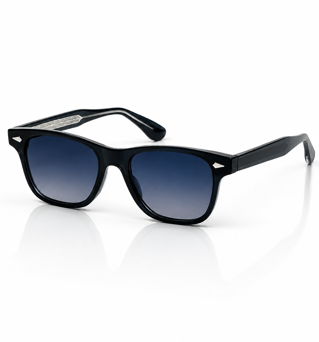 Moscot - 6217 – 52 – Black Blue – Acetate – Sunglasses – Unisex
