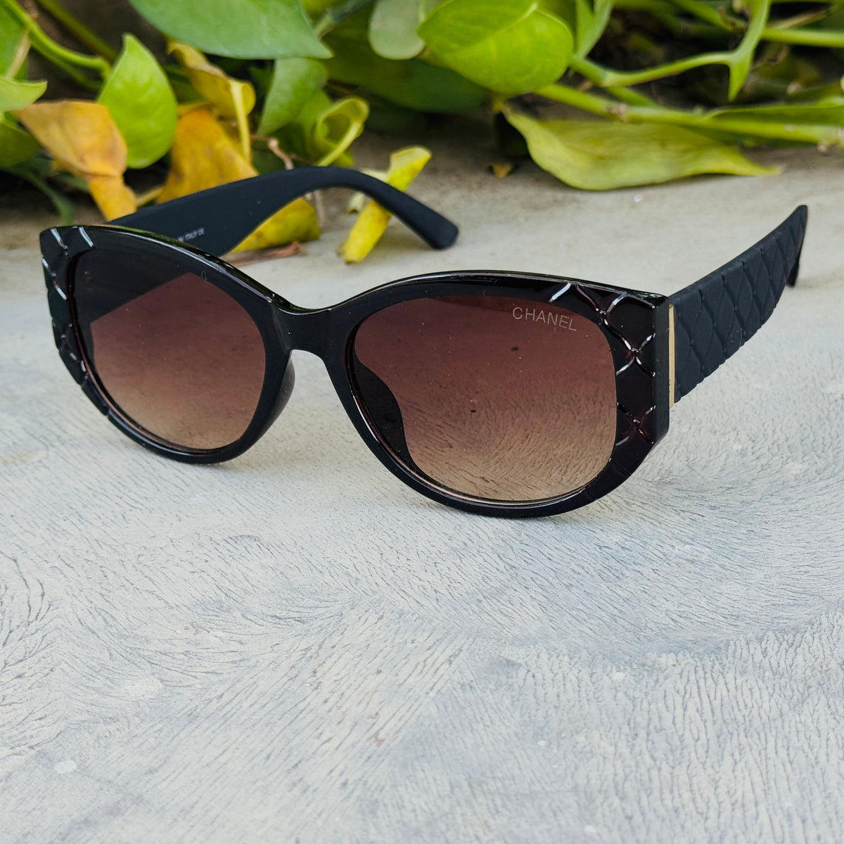 Chanel – 32269 – 53 – Brown – Acetate – Sunglasses – Ladies