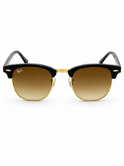 Ray Ban – 3016 – Clubmaster – Golden Brown – Sunglasses - Premium