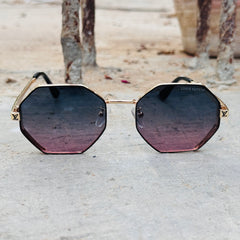 Louis Vuitton – 1938 – 57 – Golden Pink – Metal – Sunglasses – Ladies