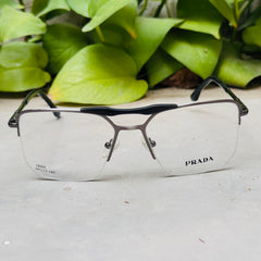 Prada – 18005 – 54 – Grey –  Metal - Optics – Unisex
