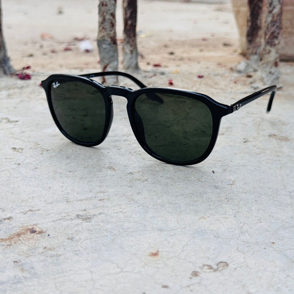 RayBan – 2203 – 55 – Black Green –  Acetate- Sunglasses – Unisex - Premium