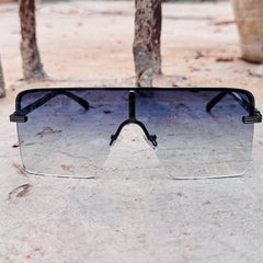 Balmain – 2A581 – 56 – Blue – Metal – Sunglasses – Unisex
