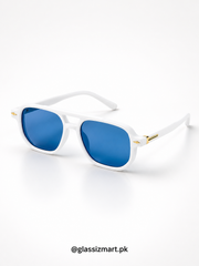 Moscot – 6090 – 51 - White Black – Acetate  – Sunglasses - Unisex
