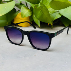 Lacoste – 6029 - 52 – Black Mercury – Acetate - Sunglasses – Unisex - Premium