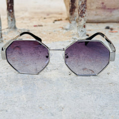 Celine – 2157 - 58 – Silver Black – Metal – Sunglasses - Unisex