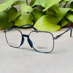 Gucci – 135303 – 52 – Blue –  Metal - Optics – Unisex