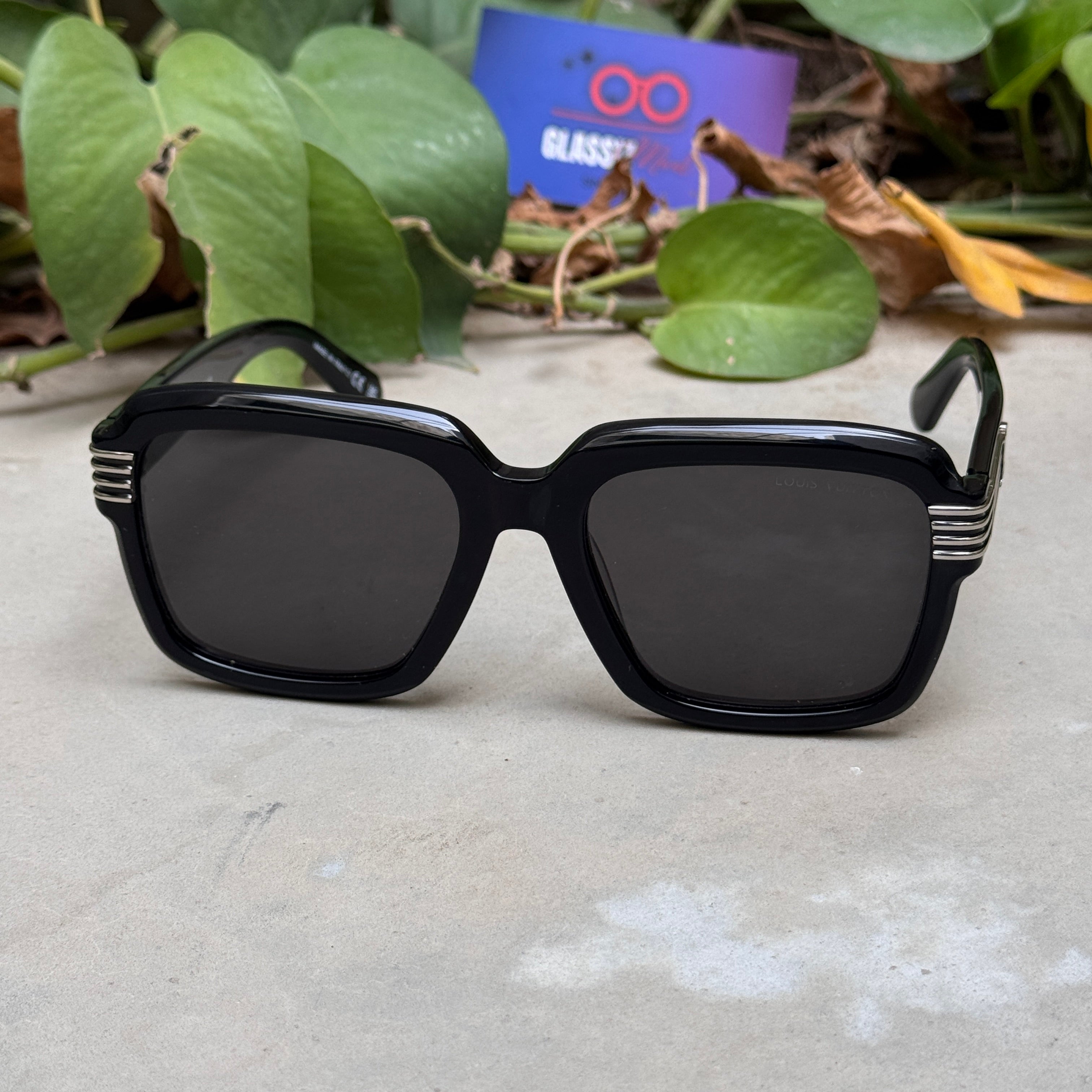 Louis Vuitton – 2832 - 56 - Black – Acetate - Sunglasses – Unisex - Premium