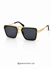 Louis Vuitton – 1584 - 56 – Golden Black Gradient - Metal - Sunglasses – Unisex - Premium