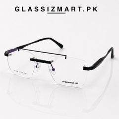 Porsche - Rimless – 238 – 51 – Black –  Metal - Optics – Unisex