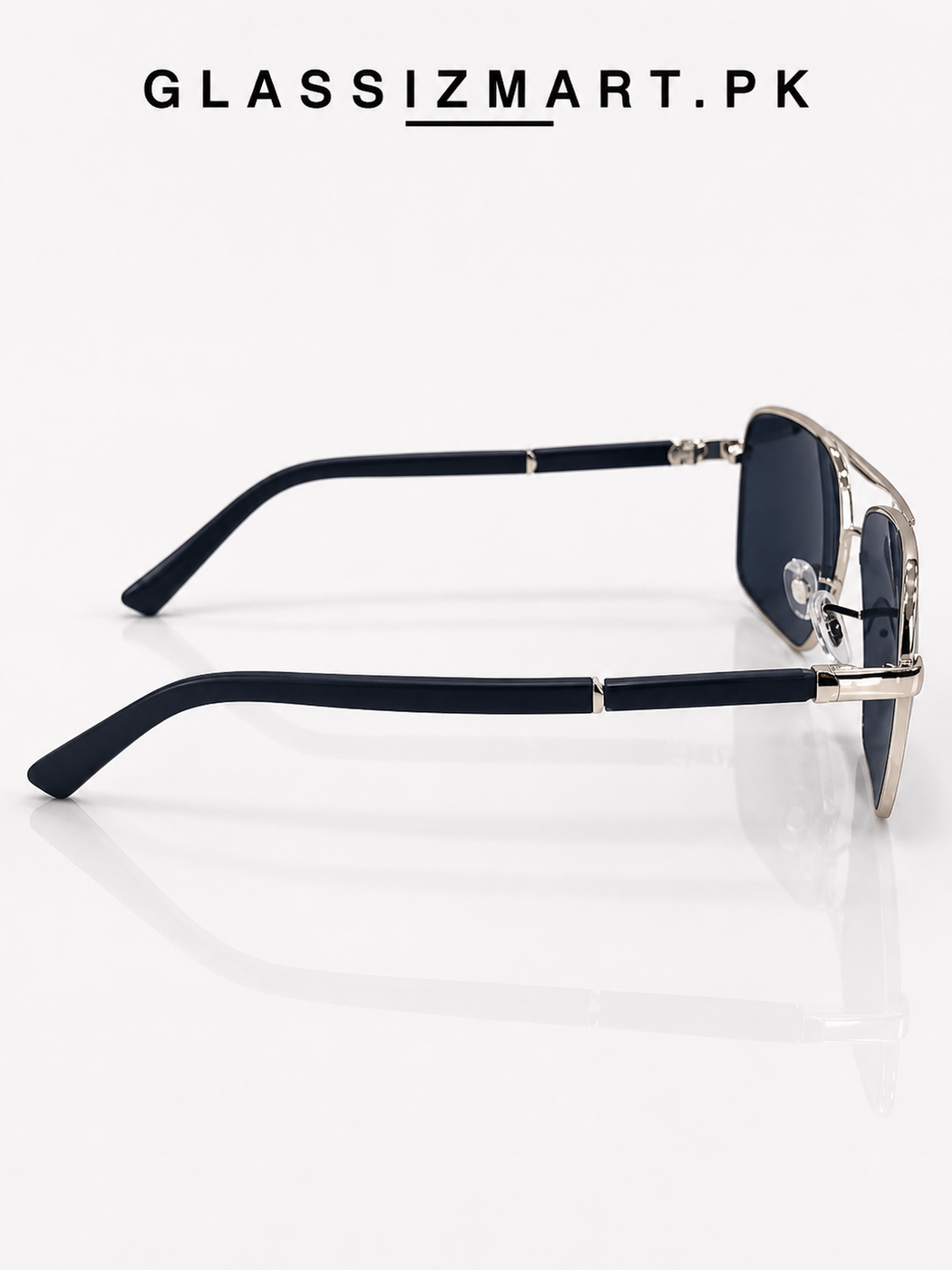 Rayban – 9713 - 56 – Silver Black – Metal – Sunglasses