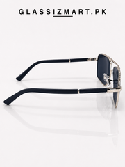 Rayban – 9713 - 56 – Silver Black – Metal – Sunglasses