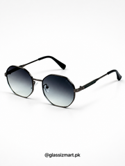 Prada – 410 – 56 – Green Gradient – Metal – Sunglasses – Unisex