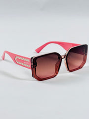Gucci’s - 6065 – 66 – Pink – Acetate – Sunglasses – Ladies