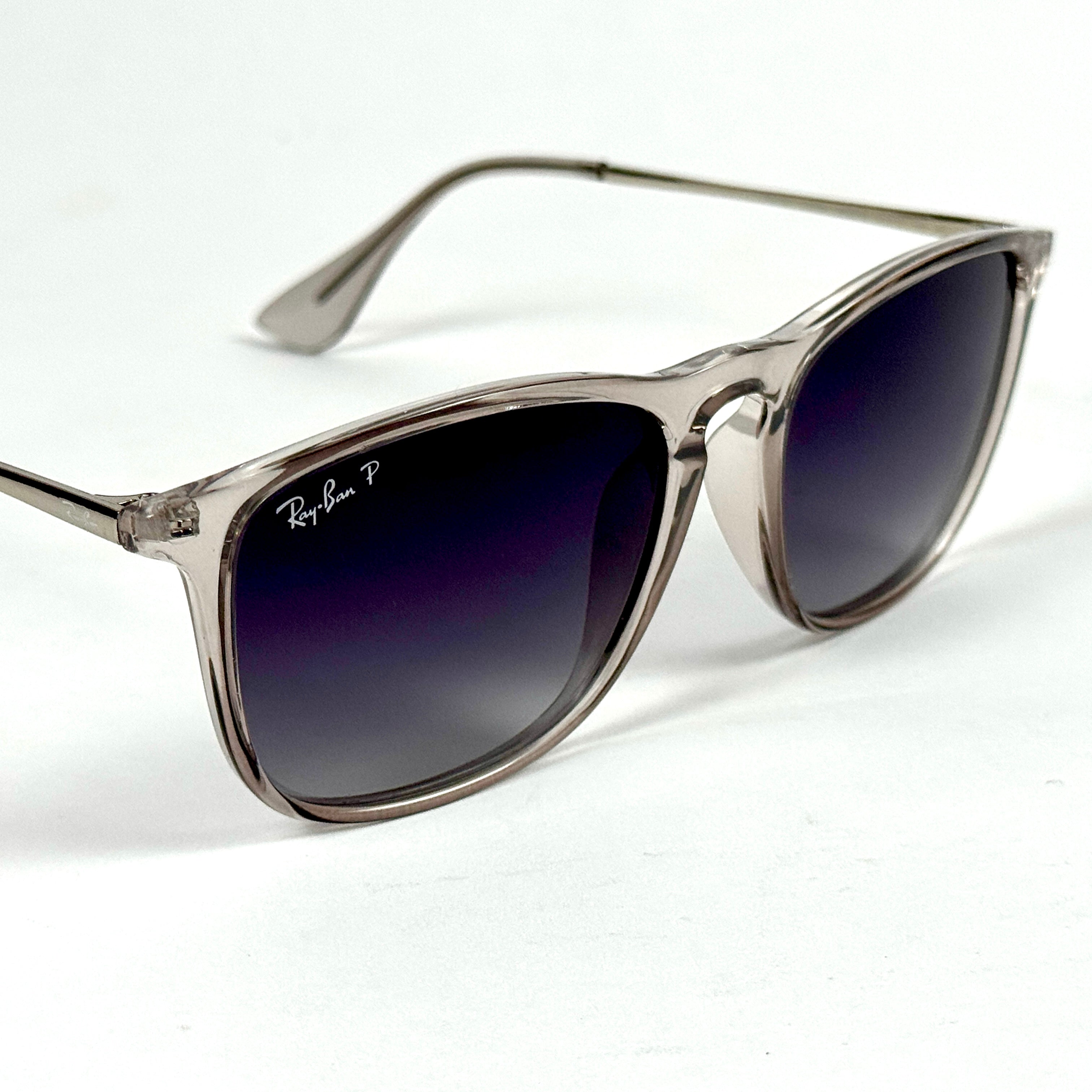RayBan – 4187 – 54 – Grey Black Gradient –  Acetate- Sunglasses – Unisex - Premium