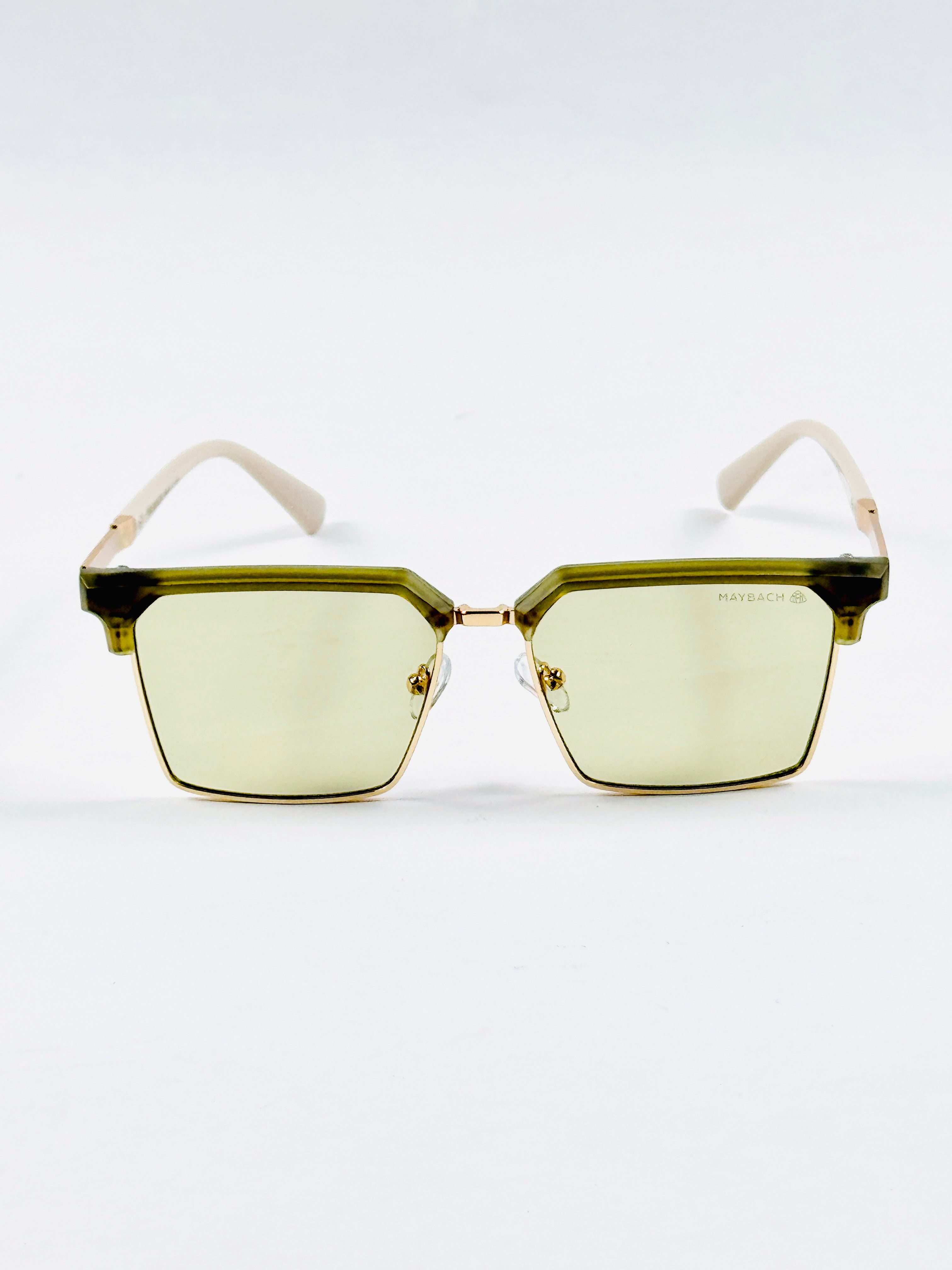 Maybach – 3638 – 56 – Golden Green - Acetate - Metal - Sunglasses – Unisex