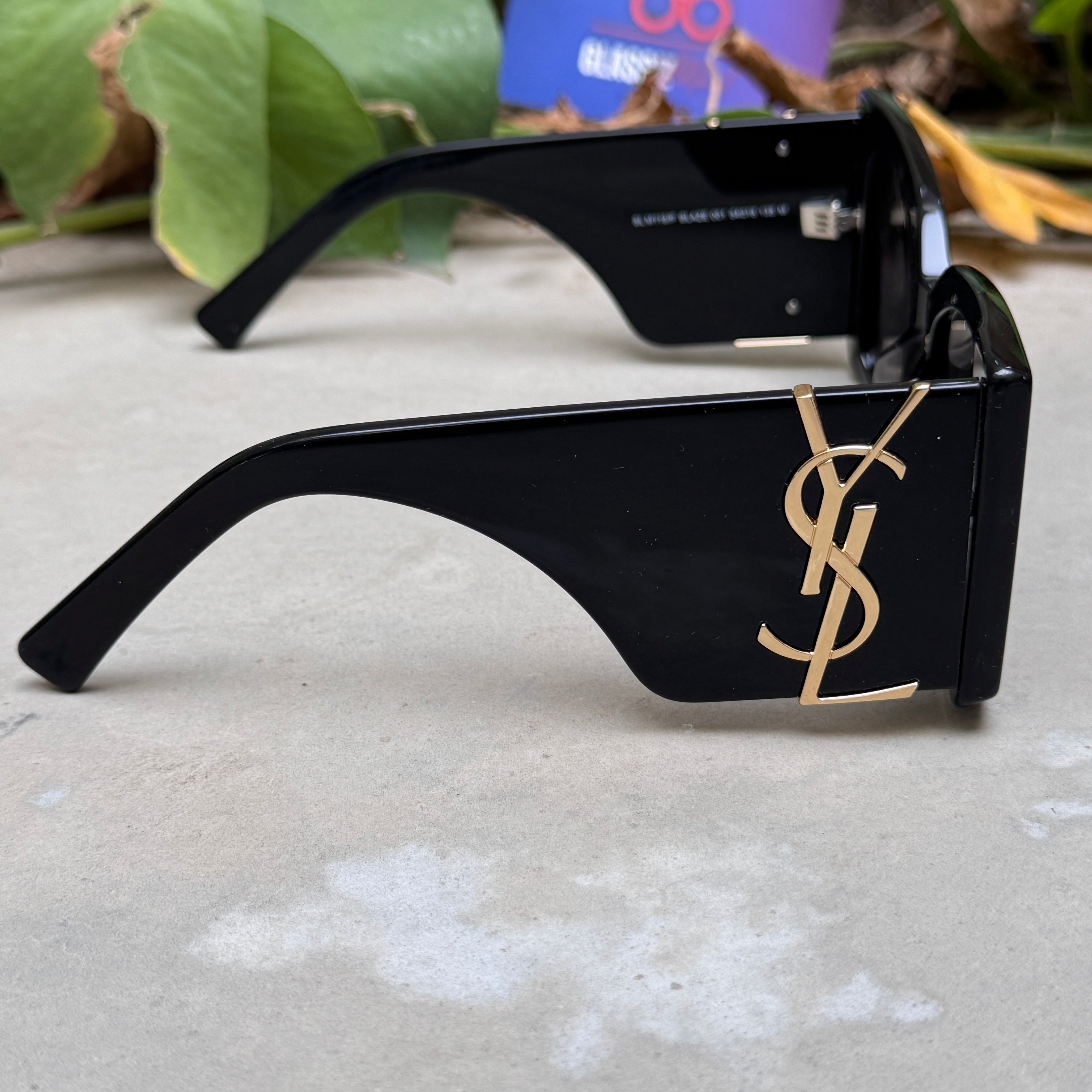YSL – Blaze - 54 – Black – Acetate - Sunglasses – Ladies - Premium