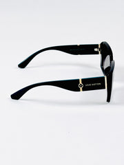 Louis Vuitton - 9076 – 61 – Black Gradient – Acetate – Sunglasses – Ladies