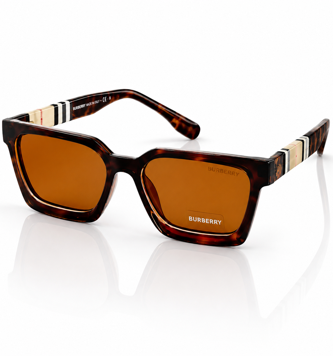 Burberry - 7717 – 53 – Brown – Acetate – Sunglasses – Unisex