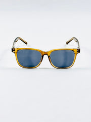 Moscot - 6522 – 51 – Mustard Black – Acetate – Sunglasses – Unisex