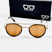 Lacoste – 014 – 53 – Golden Brown – Metal – Sunglasses – Unisex