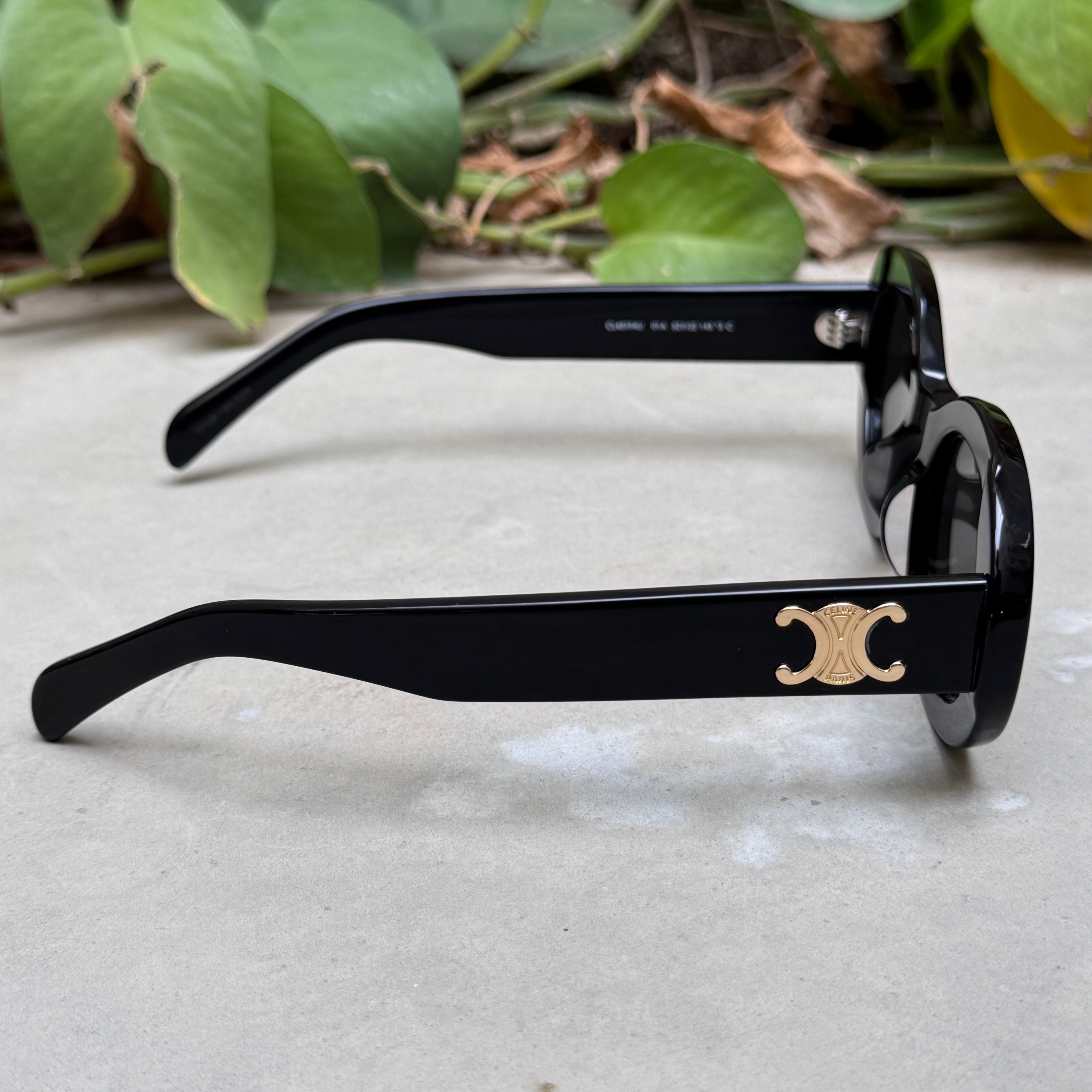 Celine – 40194 - 52 – Black – Acetate - Sunglasses – Ladies - Premium