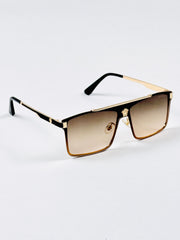 Versace’s – 22170 – 60 – Golden Brown – Metal – Sunglasses – Unisex
