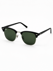 Ray Ban – 3016 – Clubmaster – Silver Green – Sunglasses - Premium