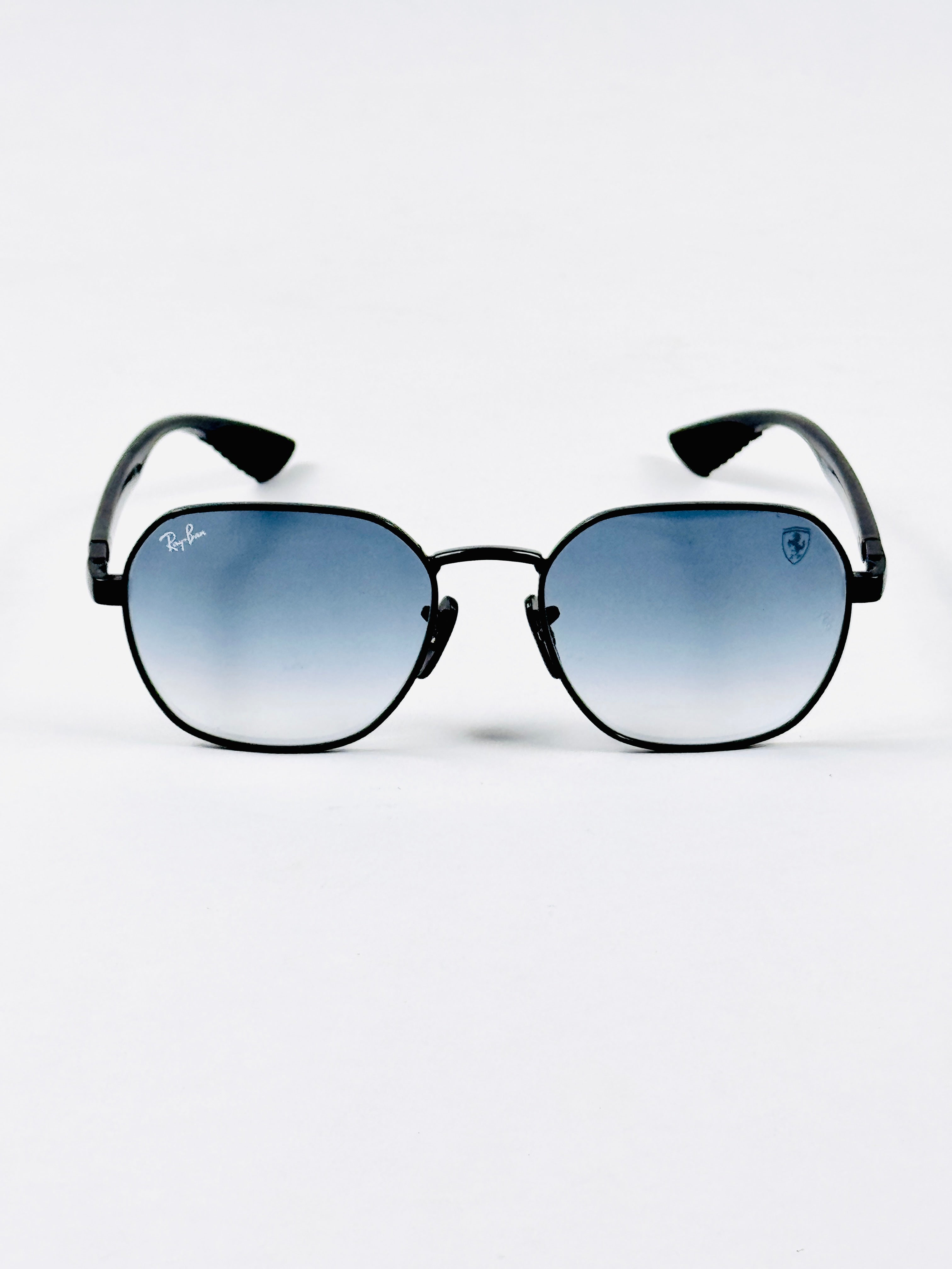 RayBan – 3794 – 54 – Black Blue –  Metal - Sunglasses – Unisex - Premium